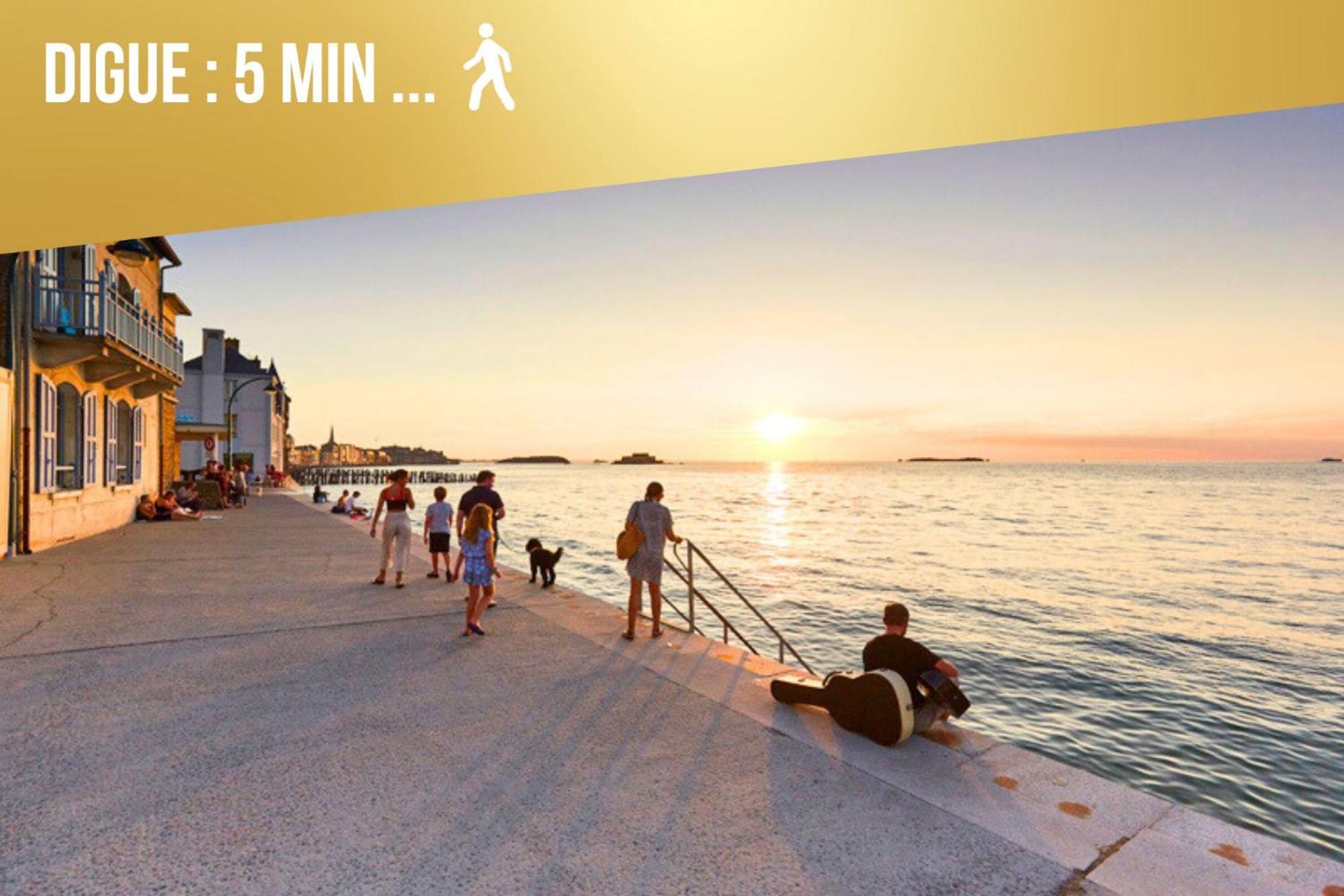 La Hacienda - A 300M De La Plage ! Saint-Malo Eksteriør billede